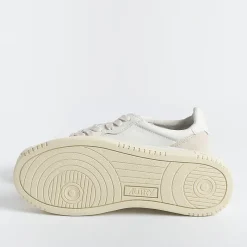 AUTRY - Collezione uomo Autry Sneakers Aulm Ls33 - Low Man Leat/Suede - Bianco/ Bianco<Collezione Scarpe Uomo Sneakers