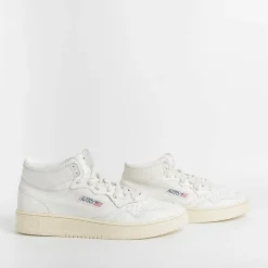 AUTRY - Collezione uomo Autry Sneakers Aumm Gg04 - Mid Man Goat - White<Collezione Scarpe Uomo Sneakers