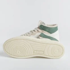 AUTRY - Collezione uomo Autry Sneakers Aumm Gs11 - Mid Man Goat/Suede - Bianco/ Verde<Collezione Scarpe Uomo Sneakers