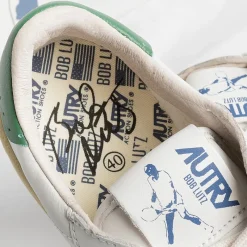 AUTRY - Collezione uomo Autry Sneakers Bllm Tc02 - Low Man Tc/Bob - Bianco/Verde<Collezione Scarpe Uomo Sneakers
