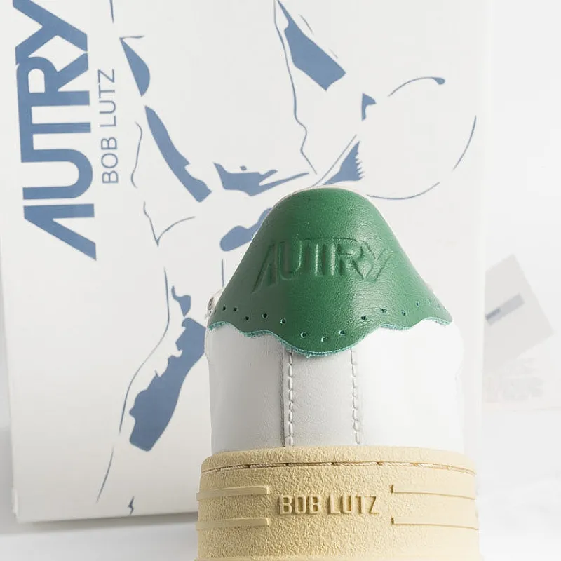 AUTRY - Collezione uomo Autry Sneakers Bllm Tc02 - Low Man Tc/Bob - Bianco/Verde<Collezione Scarpe Uomo Sneakers
