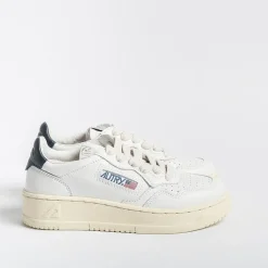 AUTRY - Collezione donna Autry -Sneakers Kulk Ll12 - Low Kid - Leath/Leat - Bianco Blu<Collezione Scarpe Donna Sneakers