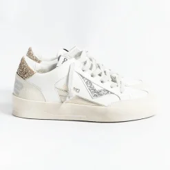4B12 - Sneakers - Kyle D843 - Bianco Platino<Collezione Scarpe Donna Sneakers
