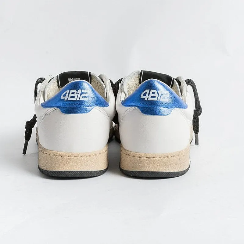 4B12 - Sneakers - Play D134 - Bianco Bluette<Collezione Scarpe Donna Sneakers