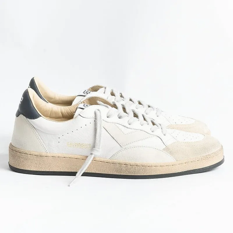 4B12 - COLLEZIONE UOMO 4B12 - Sneakers - Play U38 - Bianco Navy<Collezione Scarpe Uomo Sneakers