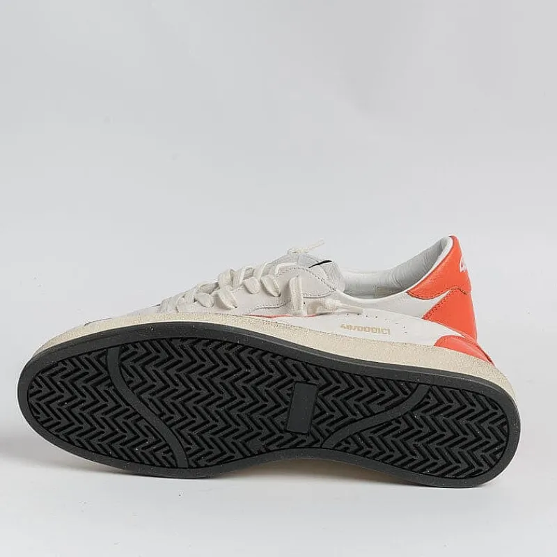 4B12 - COLLEZIONE UOMO 4B12 - Sneakers - Play U27 - Bianco Rosso<Collezione Scarpe Uomo Sneakers