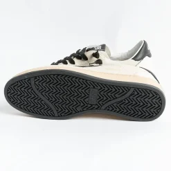 4B12 - COLLEZIONE UOMO 4B12 - Sneakers - Play U40 - Crema Nero<Collezione Scarpe Uomo Sneakers