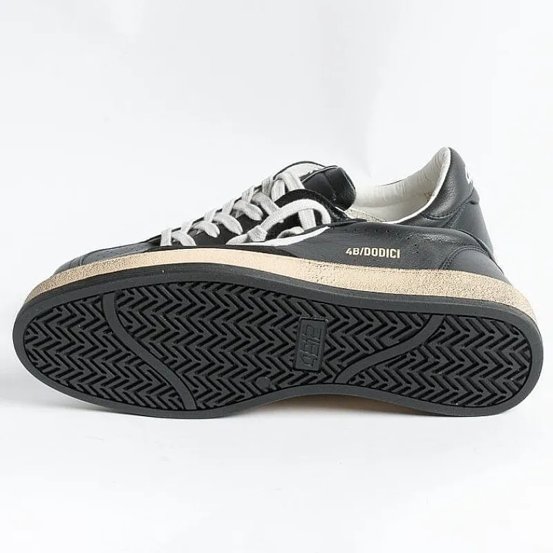 4B12 - COLLEZIONE UOMO 4B12 - Sneakers - Play U39 - Nero Bianco<Collezione Scarpe Uomo Sneakers