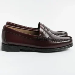 G.H. BASS - Collezione Donna Bass - Mocassino - Pelle Bordeaux<Collezione Scarpe Donna Mocassini