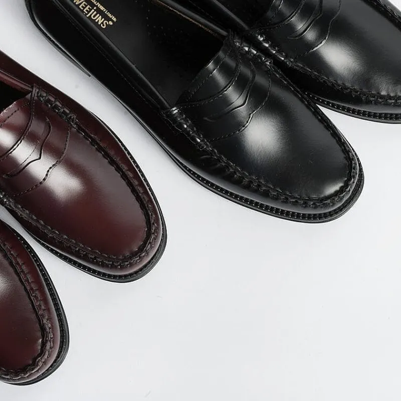 G.H. BASS - Collezione Donna Bass - Mocassino - Pelle Bordeaux<Collezione Scarpe Donna Mocassini