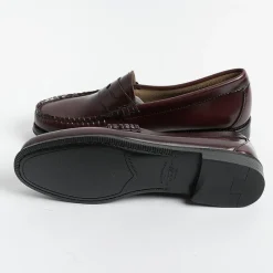 G.H. BASS - Collezione Donna Bass - Mocassino - Pelle Bordeaux<Collezione Scarpe Donna Mocassini