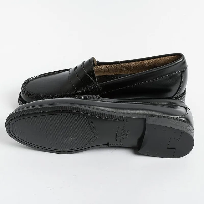 G.H. BASS - Collezione Donna Bass - Mocassino - Pelle Nero<Collezione Scarpe Donna Mocassini