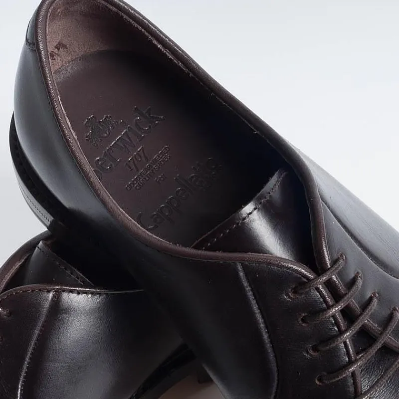 Berwick 1707 - 5137 - Derby - Cross Moka<Collezione Scarpe Uomo Allacciate