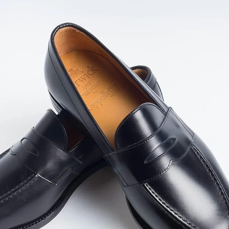 Berwick 1707 - 9628 - Mocassino - Boxcalf Nero<Collezione Scarpe Uomo Mocassini