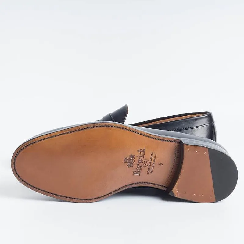 Berwick 1707 - 9628 - Mocassino - Boxcalf Nero<Collezione Scarpe Uomo Mocassini