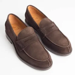 Berwick 1707 - 11053 - Mocassino - Camoscio Testa Di Moro<Collezione Scarpe Uomo Mocassini