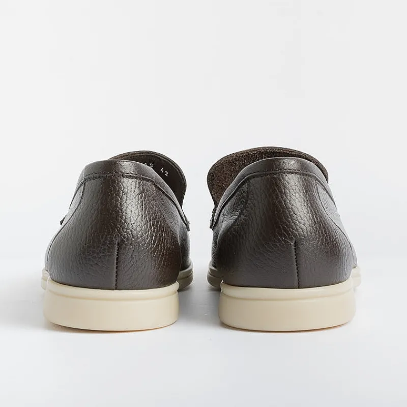 Berwick 1707 - 5365 - Mocassino - Pelle Testa Di Moro<Collezione Scarpe Uomo Mocassini