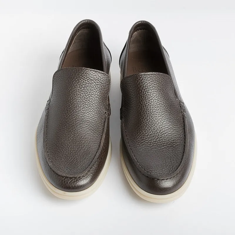 Berwick 1707 - 5365 - Mocassino - Pelle Testa Di Moro<Collezione Scarpe Uomo Mocassini
