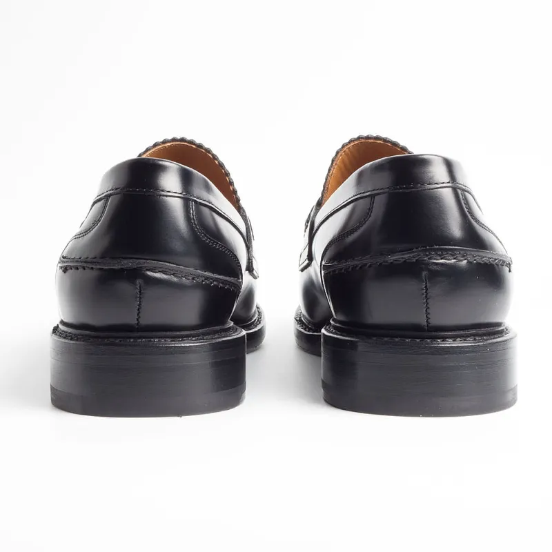 Berwick 1707 - 11053 - Mocassino Foderato - Rois Nero Fondo Gomma<Collezione Scarpe Uomo Mocassini