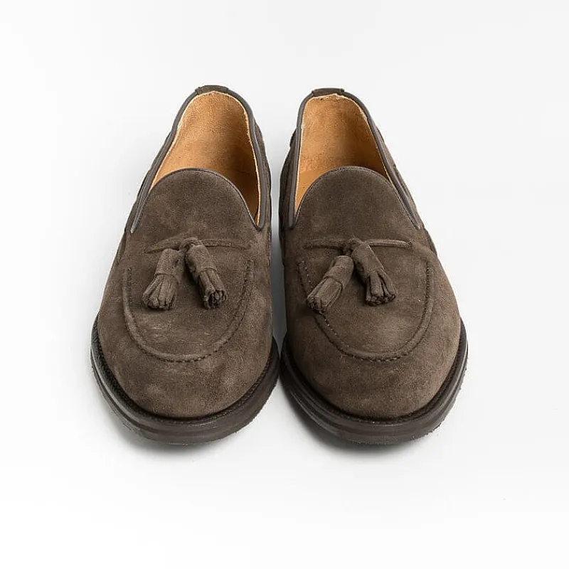 Berwick 1707 - 8491 - Mocassino Nappine - Camoscio Testa Di Moro<Collezione Scarpe Uomo Mocassini