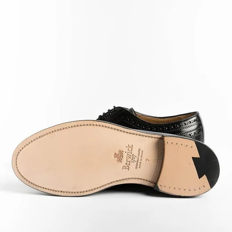 Berwick 1707 - 5273 Derby - Rois Nero<Collezione Scarpe Uomo Allacciate