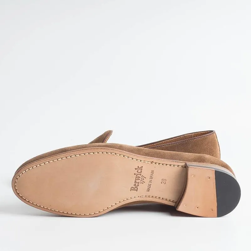BERWICK 1707 - Collezione Donna Berwick 1707 - Mocassino Donna 170 - Camoscio Noce<Collezione Scarpe Donna Mocassini