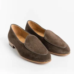 BERWICK 1707 - Collezione Donna Berwick 1707 - Mocassino Donna 170 - Camoscio Testa Di Moro<Collezione Scarpe Donna Mocassini