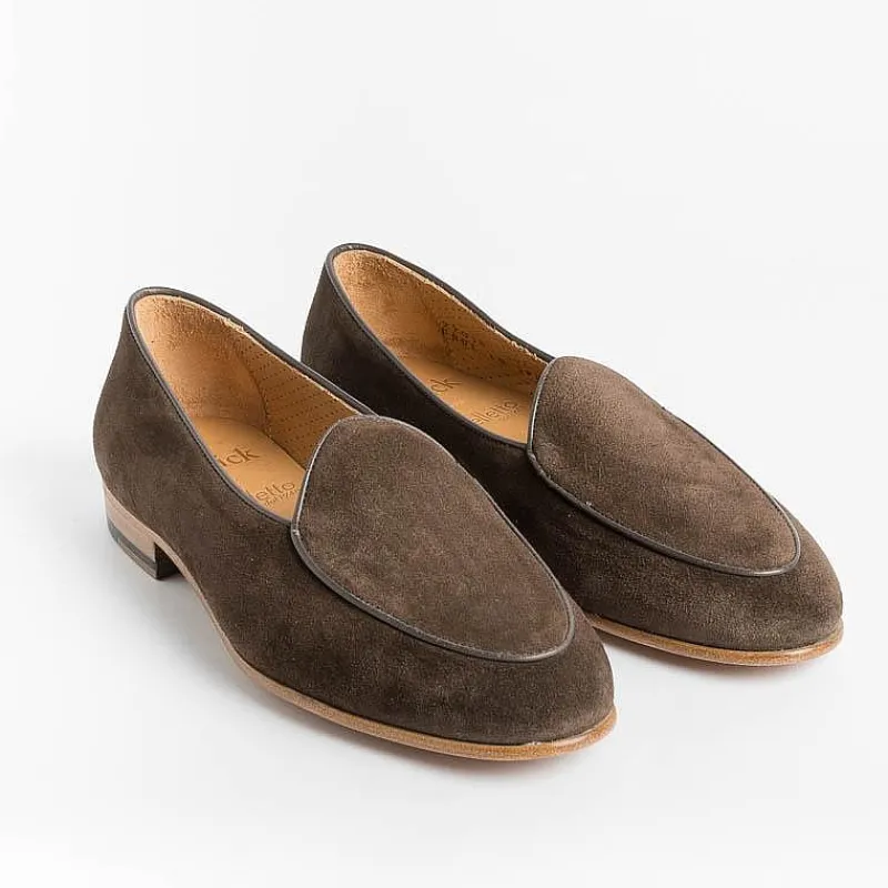 BERWICK 1707 - Collezione Donna Berwick 1707 - Mocassino Donna 170 - Camoscio Testa Di Moro<Collezione Scarpe Donna Mocassini