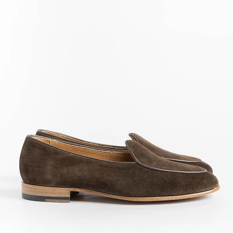 BERWICK 1707 - Collezione Donna Berwick 1707 - Mocassino Donna 170 - Camoscio Testa Di Moro<Collezione Scarpe Donna Mocassini