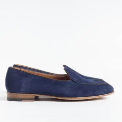 BERWICK 1707 - Collezione Donna Berwick 1707 - Mocassino Donna 170 - Camoscio Blu<Collezione Scarpe Donna Mocassini
