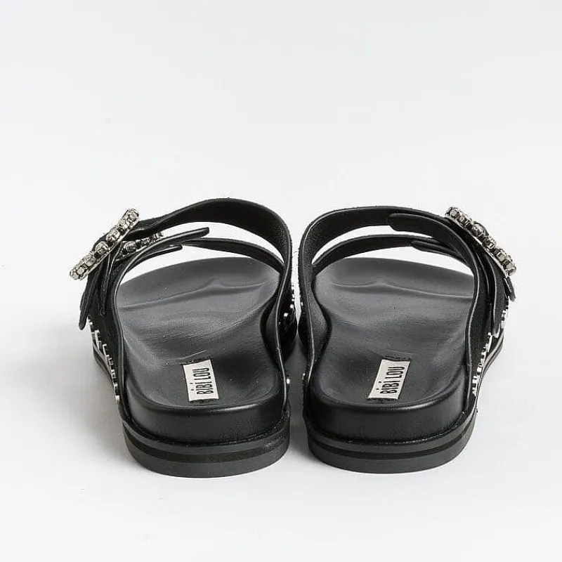 BIBI LOU - Sandali Bassi - 506Z Black<Collezione Scarpe Donna Sandali Bassi