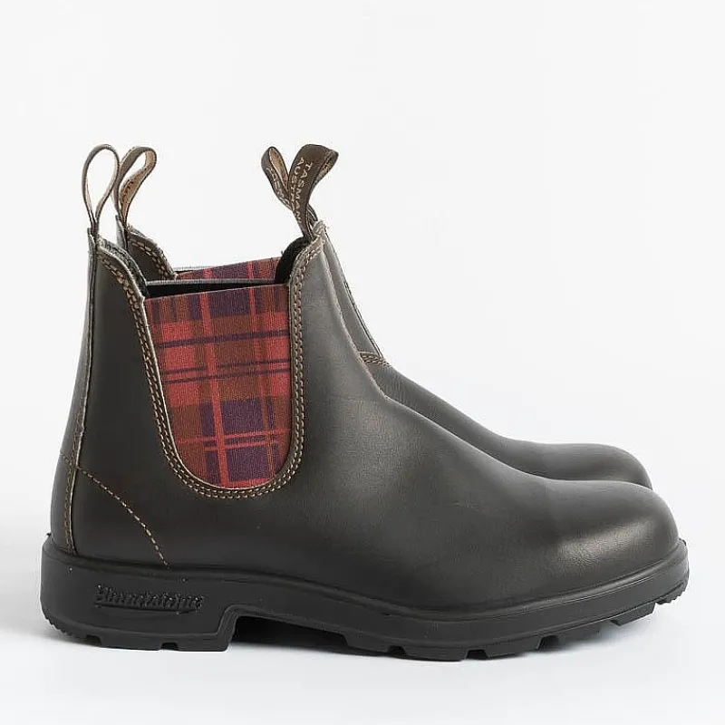 Blundstone - Stivaletto 2100 - Marrone Quadri Rosso<Collezione Scarpe Uomo Polacchi