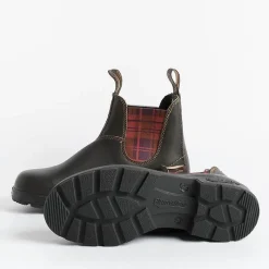Blundstone - Stivaletto 2100 - Marrone Quadri Rosso<Collezione Scarpe Uomo Polacchi