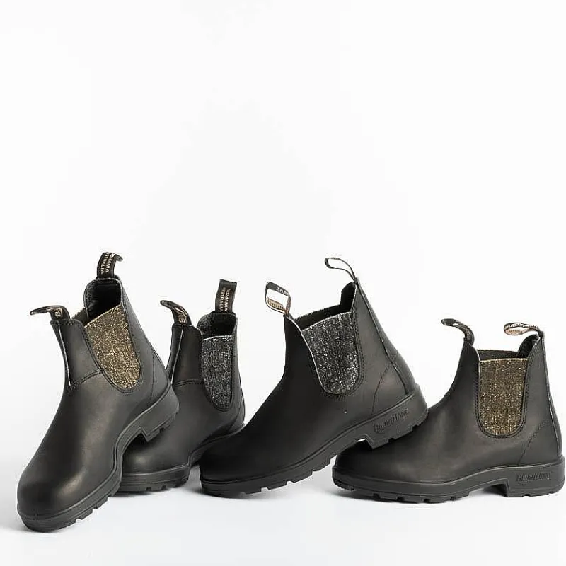Blundstone - Stivaletto 2031 - Black Gold Glitter<Collezione Scarpe Donna Stivaletti
