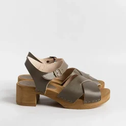 BOSABO - Sandali Con Tacco- 457 - Kaki<Collezione Scarpe Donna Sandali Con Tacco