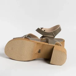 BOSABO - Sandali Con Tacco- 457 - Kaki<Collezione Scarpe Donna Sandali Con Tacco
