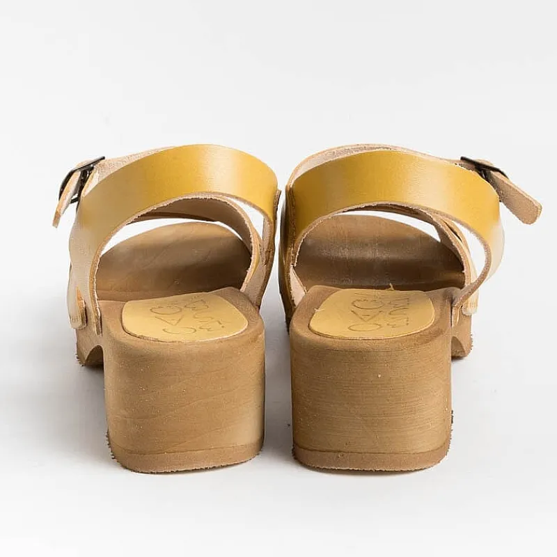 BOSABO - Sandali Con Tacco - 457 - Ocra<Collezione Scarpe Donna Sandali Con Tacco