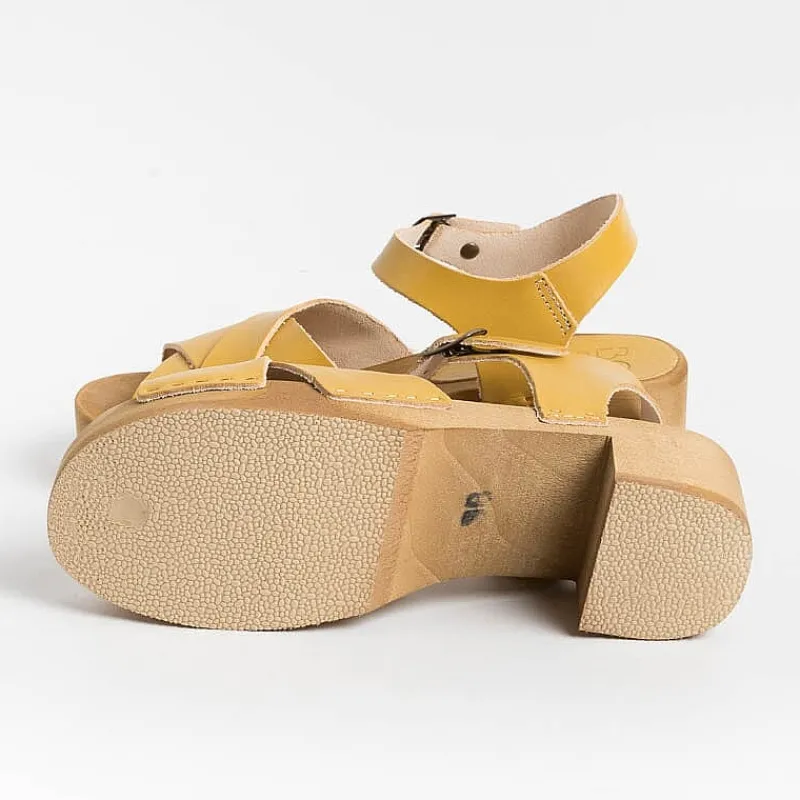BOSABO - Sandali Con Tacco - 457 - Ocra<Collezione Scarpe Donna Sandali Con Tacco