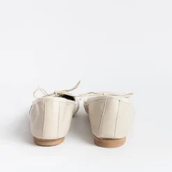 BY A - Ballerina - 4111 - Nappa Gesso<Collezione Scarpe Donna Ballerine