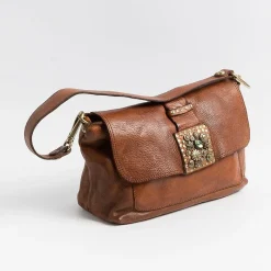 Campomaggi - Borsa A Spalla - 35860 - Cognac<Collezione Borse Donna Borse A Tracolla