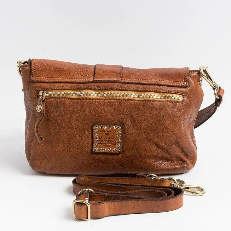 Campomaggi - Borsa A Spalla - 35860 - Cognac<Collezione Borse Donna Borse A Tracolla