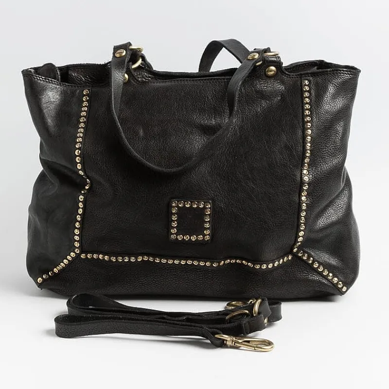 Campomaggi - Borsa A Spalla - 36200 - Nero<Collezione Borse Donna Borse A Spalla