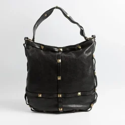 Campomaggi - Borsa A Spalla - 35990 - Nero<Collezione Borse Donna Borse A Spalla