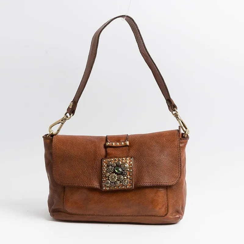 Campomaggi - Borsa A Spalla - 35860 - Cognac<Collezione Borse Donna Borse A Spalla