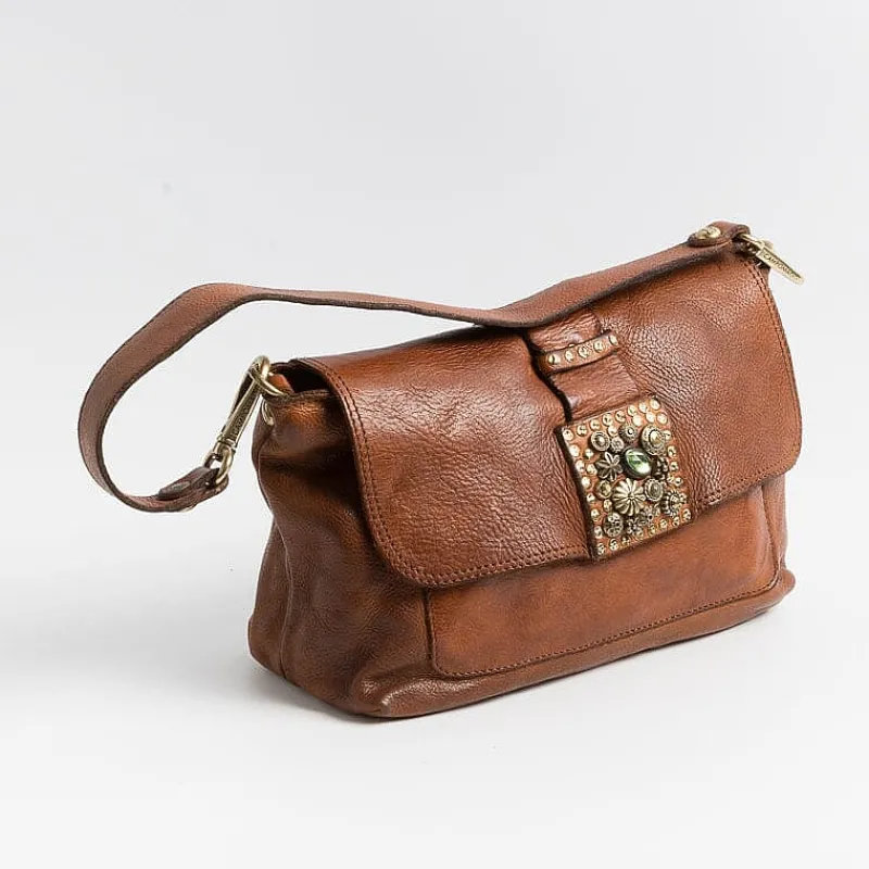 Campomaggi - Borsa A Spalla - 35860 - Cognac<Collezione Borse Donna Borse A Spalla