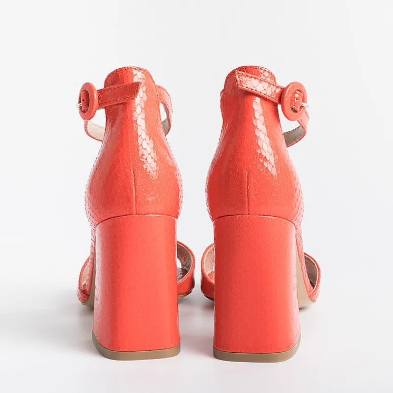 CAPPELLETTO 1948 Cappellettoshop - Sandali Con Tacco - Kaila2 - Amazzonia Rosso<Collezione Scarpe Donna Sandali Con Tacco