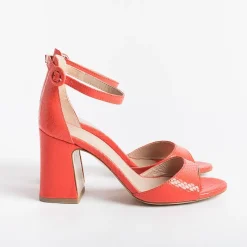 CAPPELLETTO 1948 Cappellettoshop - Sandali Con Tacco - Kaila2 - Amazzonia Rosso<Collezione Scarpe Donna Sandali Con Tacco