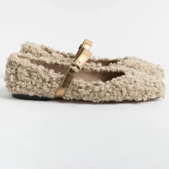 CHEVILLE - Ballerina - Nelda Na - Ricciolo Beige<Collezione Scarpe Donna Ballerine
