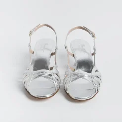 CHEVILLE - Sandali Con Tacco- Clizia - Argento<Collezione Scarpe Donna Cerimonia - Scarpe E Pochette