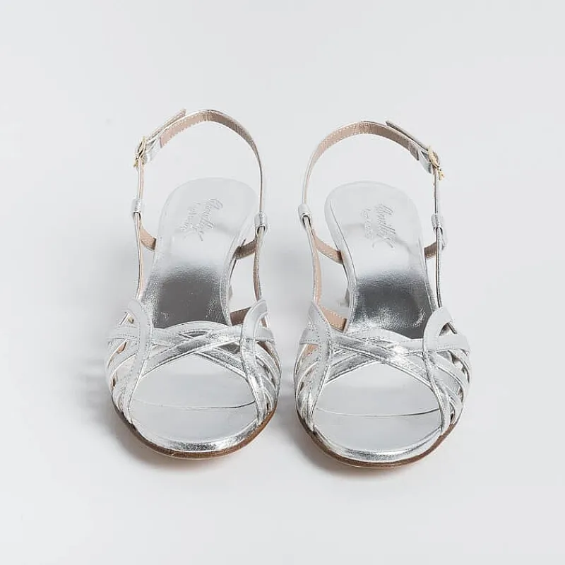 CHEVILLE - Sandali Con Tacco- Clizia - Argento<Collezione Scarpe Donna Cerimonia - Scarpe E Pochette